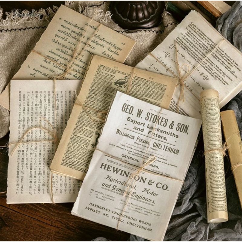 

(10 pcs) Vintage Paper for Journaling