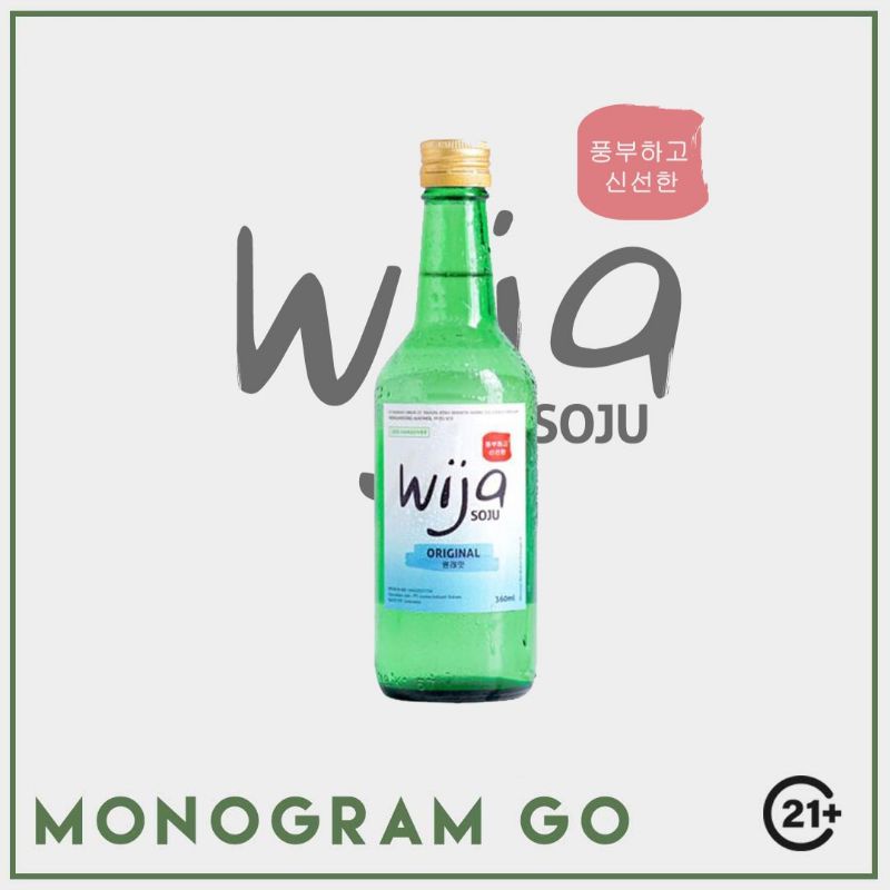 Jual Wija Soju Original 360ml Indonesia|Shopee Indonesia