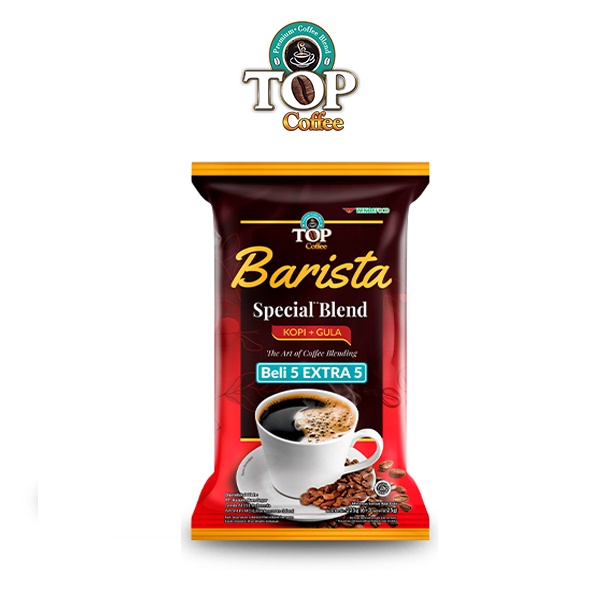 

Top coffee barista special blend isi 5 + 5 sachet