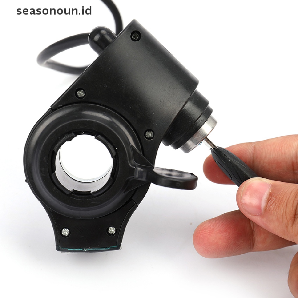 Grip Jempol Throttle Ebike 12V / 24V / 36V / 48V / 60V / 72V Dengan Baterai Power Display