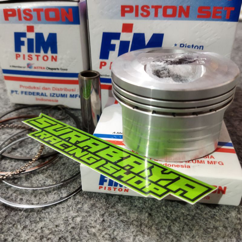 Piston fim 53 56 piston kit fim 53.5 54 54.5 55 55.25 57 58 58.5 59 pin 13 semi dome piston fim jupiter vario 125 beat scoopy spacy vario 110 fi esp karbu supra 125 absolute revo blade grand c70 legenda supra-2