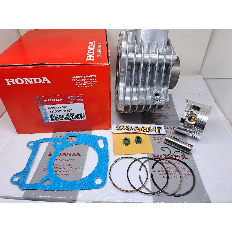 Blok seher set KPH Supra x 125 Karbu Kharisma Kirana.Ori Lokal