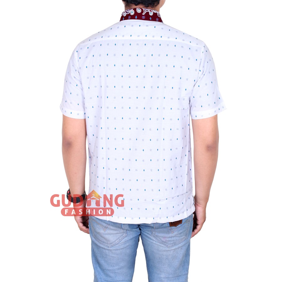 Kemeja Batik Modern Simple Elegan BAT 998