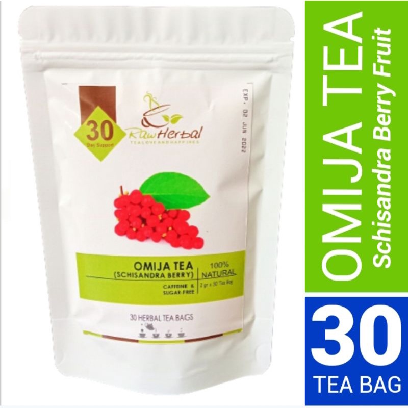 OMIJA TEA : SCHISANDRA BERRY / SCHISANDRA FRUIT TEA (30 TEA BAG)