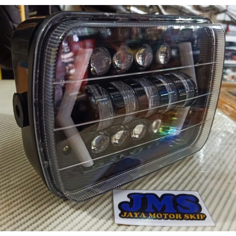 Lampu Daymaker Kotak LED (Tanpa rumah lampu)