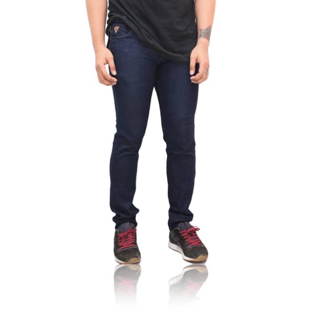 AIRBLACK DENIM TERLARIS / 784 VICTORY celana jeans black panjang skinny semi slimfit cowo / cowok /