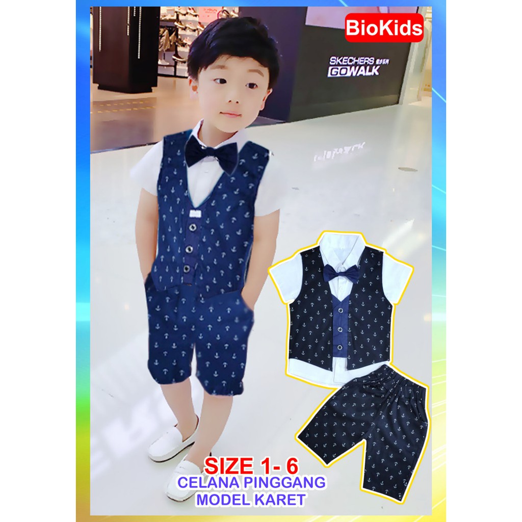 BAJU ANAK BAYI LAKI LAKI SETELAN KEMEJA ROMPI ANAK LAKI LAKI BRIAN