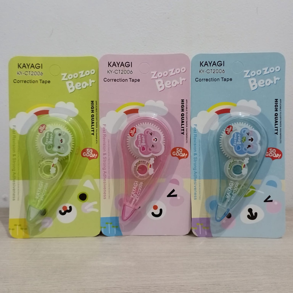 

Tip Ex Kayagi KY-CT2006 / KY-CT2006 Kayagi Correction Tape