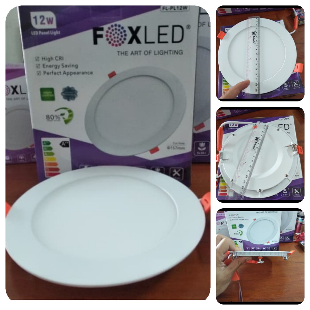 Harga Lampu Downlight LED 12 Watt Foxled Terbaru Jul 2026 | BigGo Indonesia