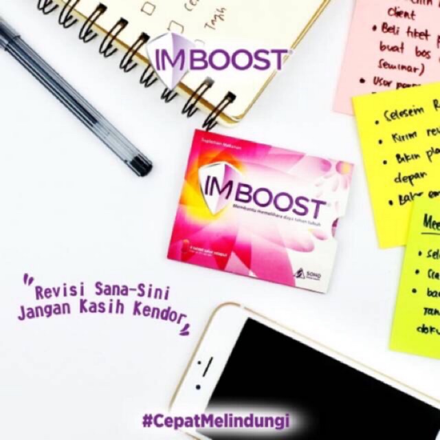 IMBOOST SUPLEMENT DAYA TAHAN TUBUH