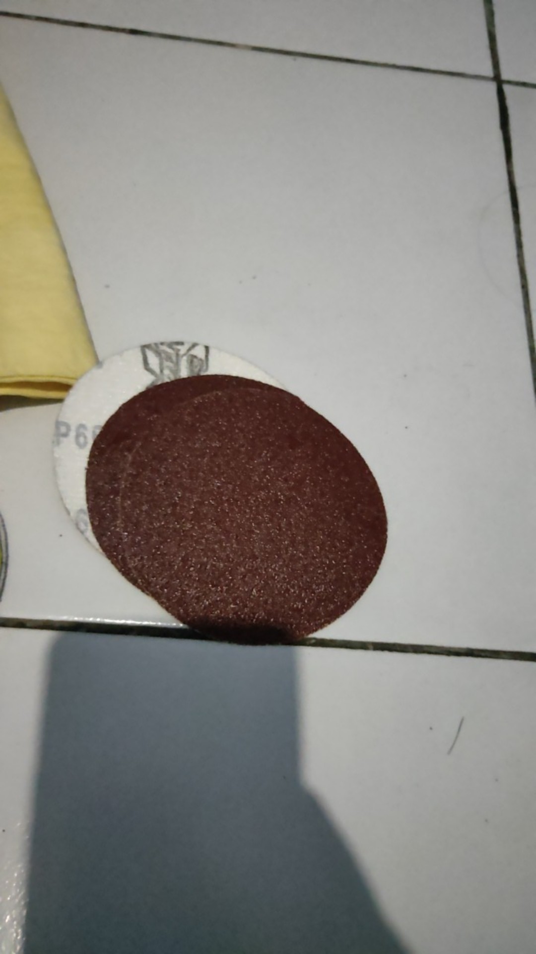 Amplas Bulat Velcro Tempel Gerinda 4 Inch. 100mm Sandpaper / Abrasive Paper /ampelas /kertas Gosok