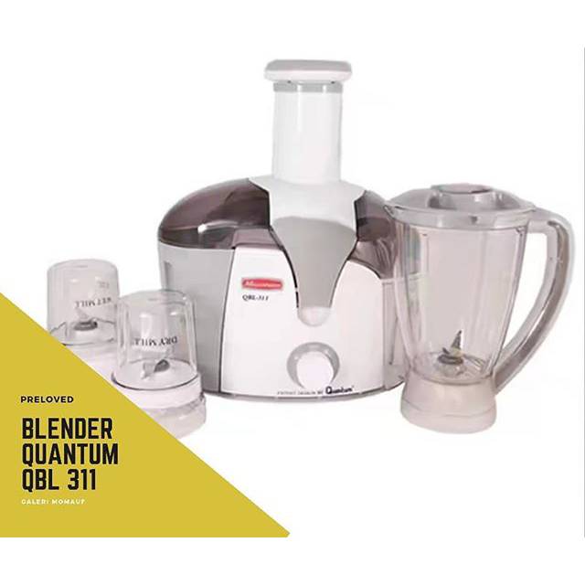 Preloved Blender and juicer Quantum QBL 311.. for kak @e5qtdngntc