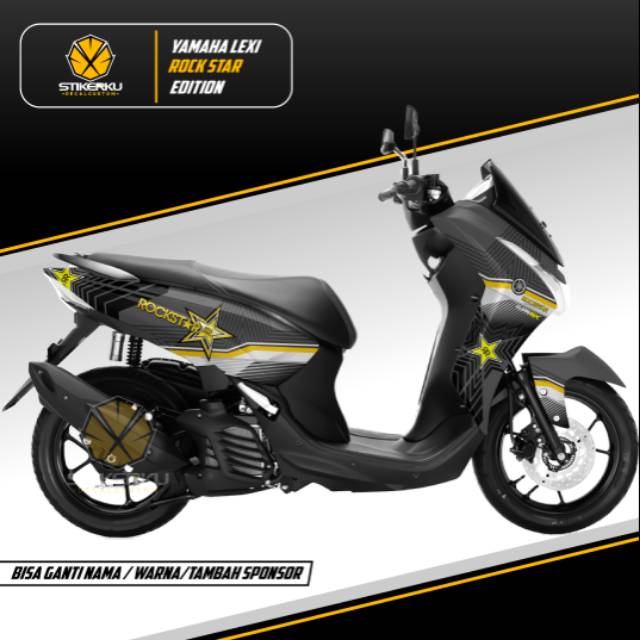 DECAL YAMAHA LEXI