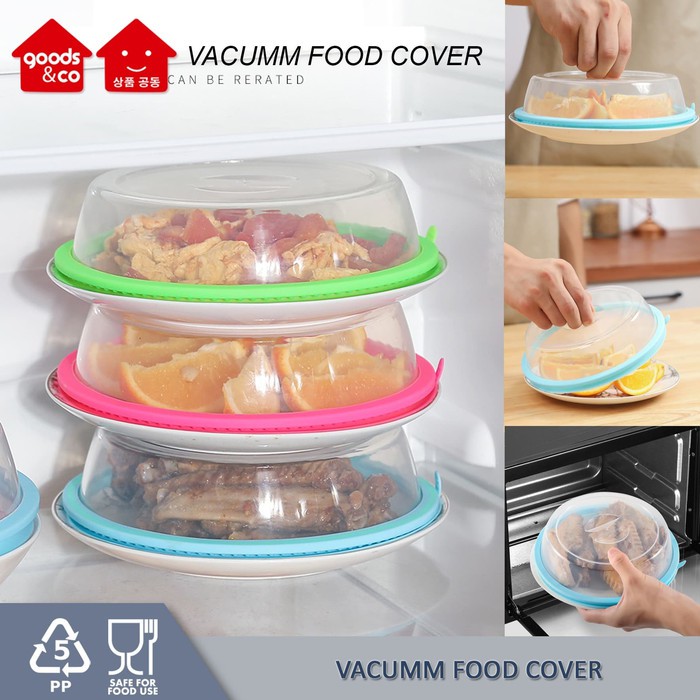 2 pcs Penutup Makanan Anti Bakteri / Food Cover Keep Fresh/ Tudung Saji