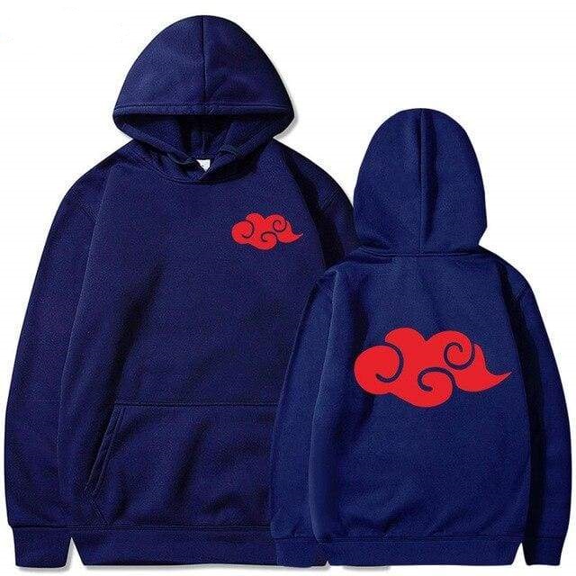 Sweater Anime NARUTO Oblong / Hoodie AKATSUKI Jumper Pria Wanita Size S M L XL XXL XXXL