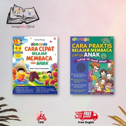 BUKU AKTIVITAS ANAK BELAJAR MEMBACA ABACAGA DAN ABECEDE CARA PRAKTIS BELAJAR MEMBACA UNTUK ANAK TK P