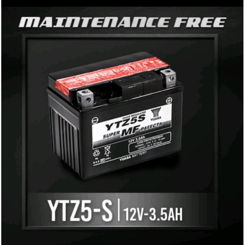 Aki Yuasa YTZ5S Vixion Mio Soul GT Jupiter Z Lexam Xeon RC Jupitet MX Aerox 125 LC  Athlete Karisma 