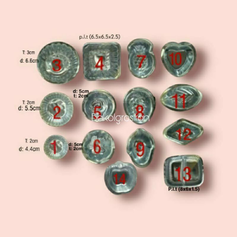 Mika Jelly Karakter / Mika Agar-agar / Mika Sambal / Cup Sambal @100pcs