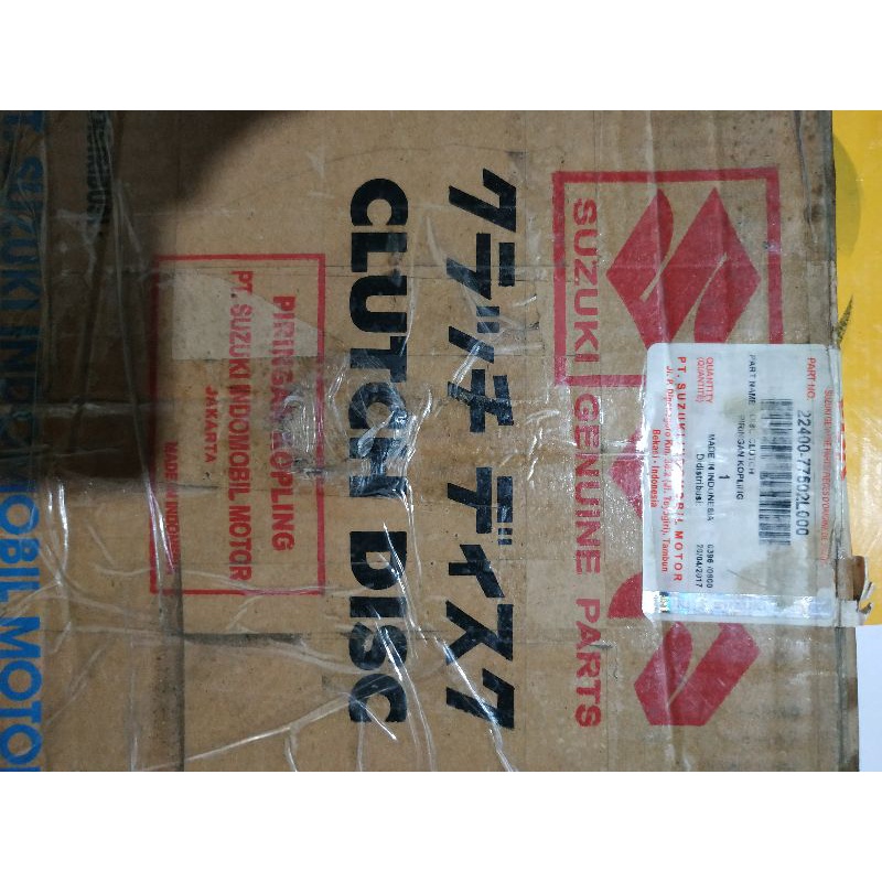 Original Disc Clutch Futura 1.3 Carburator Kampas Kopling Asli