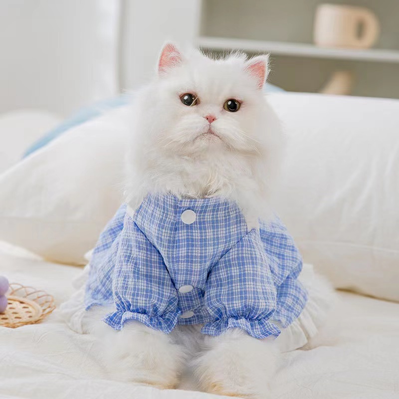 ROMPI DRESS BAJU ANJING KUCING KOREA TOP BAHAN BREATHABLE NYAMAN