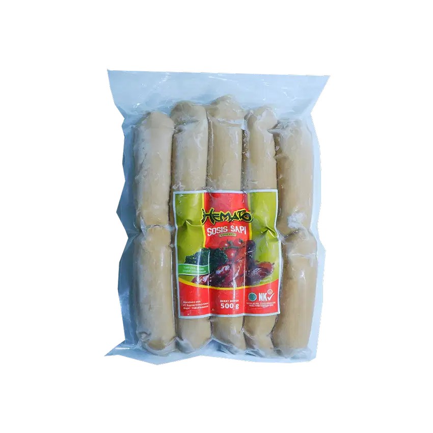 

Hemato Sosis Sapi Mini 500 Gr [isi 10]