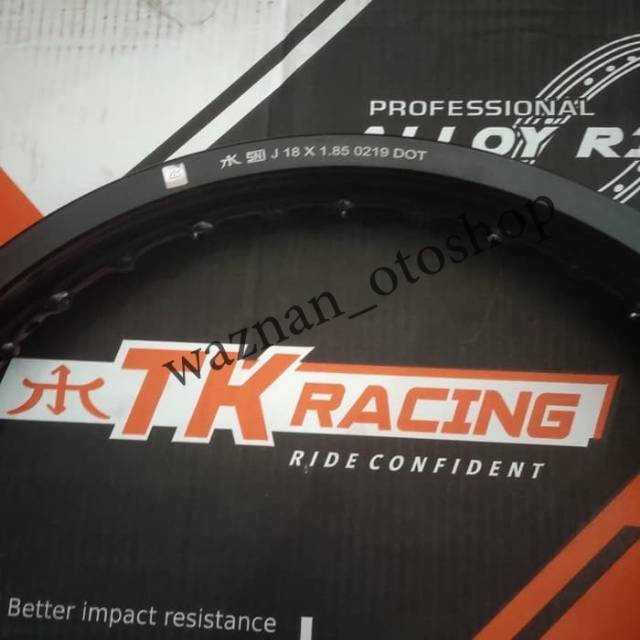 Velg TK Ring 18 185 Hitam,Silver,Gold