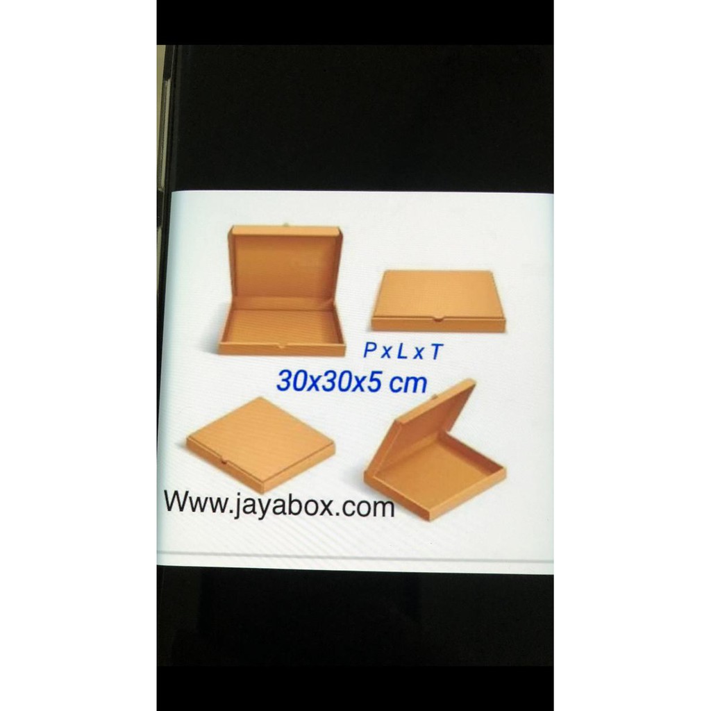 

KARDUS / BOX / KARTON PACKING PIZZA, BAJU, KEMEJA 30X30X5CM