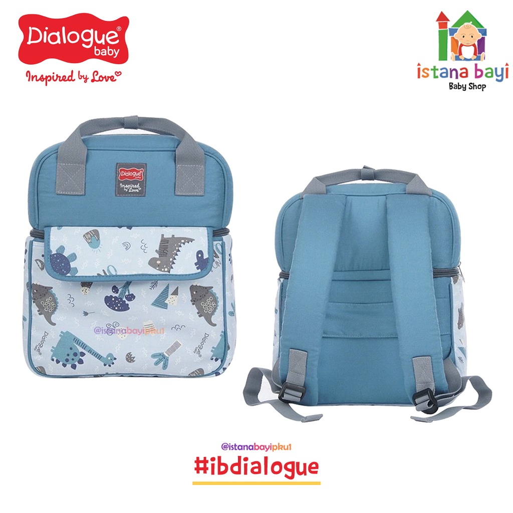 Dialogue Baby Cooler Bag Double Container Dino Fun Series DGC1011