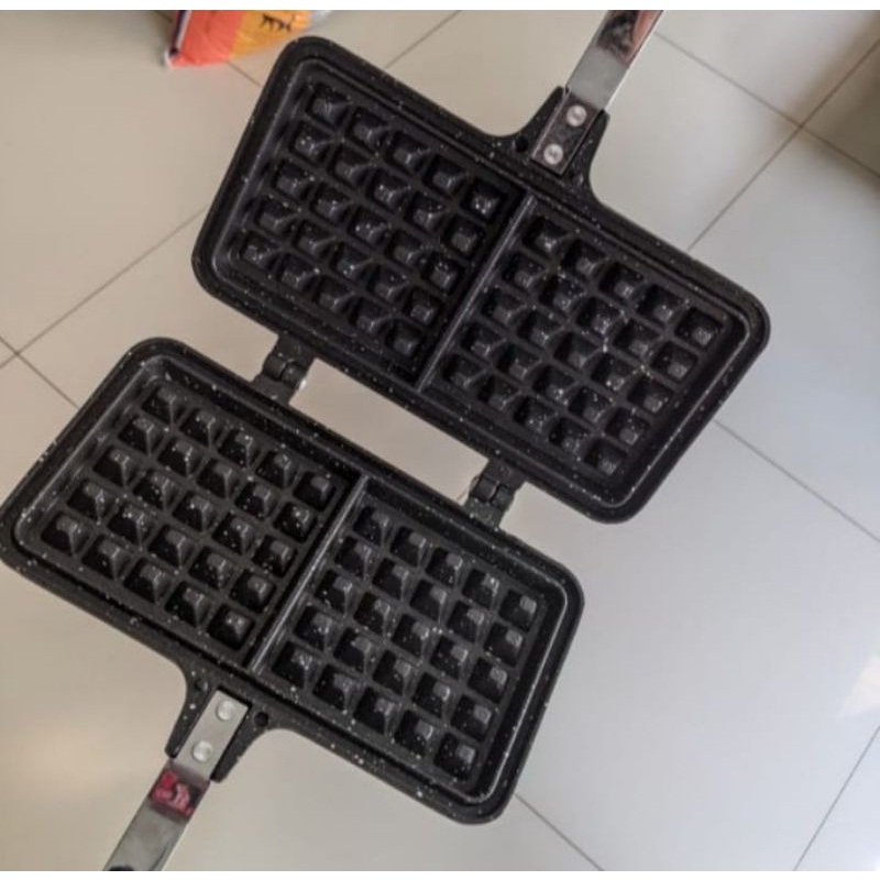 Cetakan Waffle Kompor Anti Lengket Waffle Maker