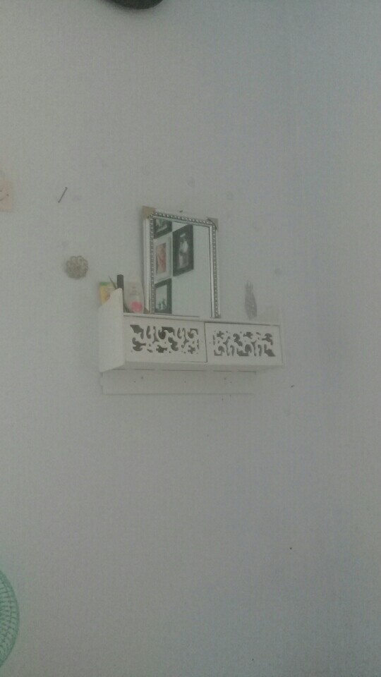Rak Dinding Wall Ambalan Melayang Floating Gantung Vintage Putih K7r6 Toilet Kamar Kotak Aksesoris