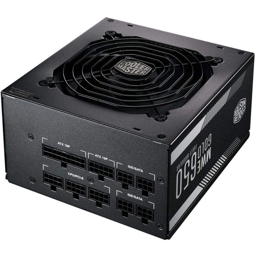 PSU Cooler Master MWE 650 Watt Gold Power Supply Full Modular 80+ gold