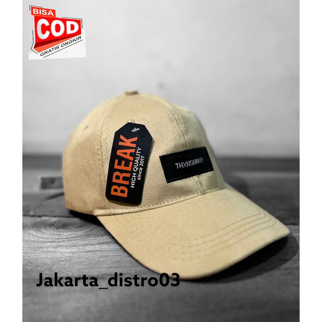 (COD) Topi Distro thanksinsomnia pria/Topi Baseball Original clip besi