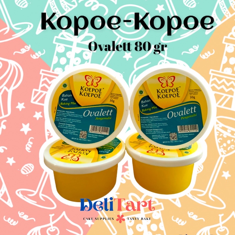 

Kopoe Ovalet Pengemulsi Kue