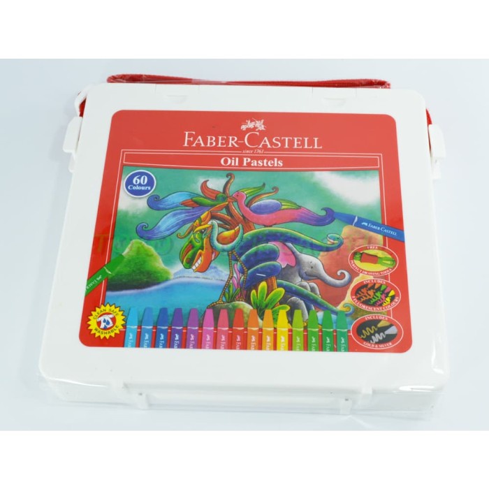 

(DISKON TERMURAH) Crayon Faber Castell Oil Pastel 60 Krayon