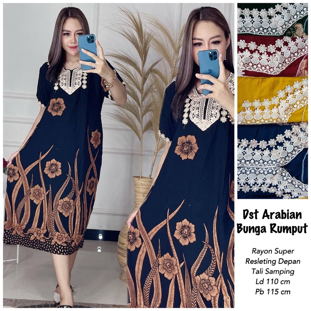 Daster Longdress Setelan Wanita Bahan Rayon Edisi Cuci Gudang Bukan Barang Cacat