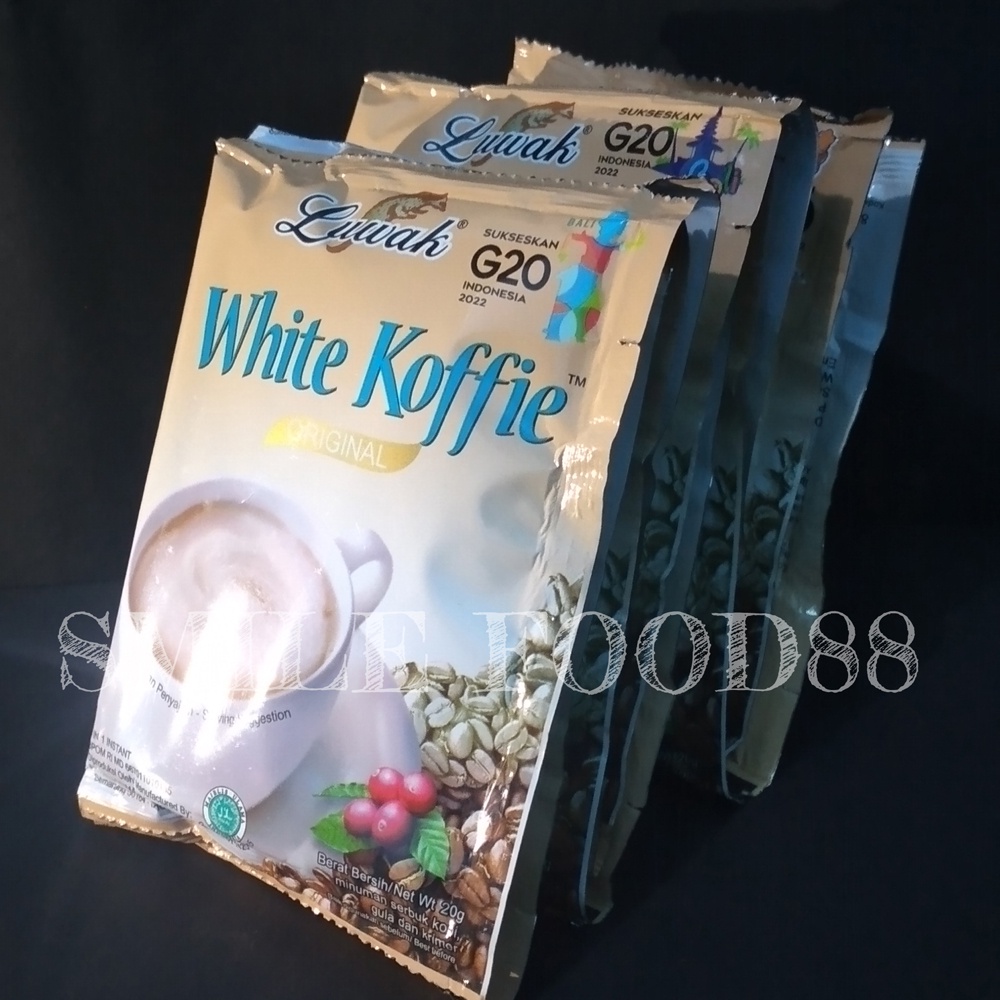 

Kopi Luwak White Koffie Sachet 20g isi 10 sachet kopi instan
