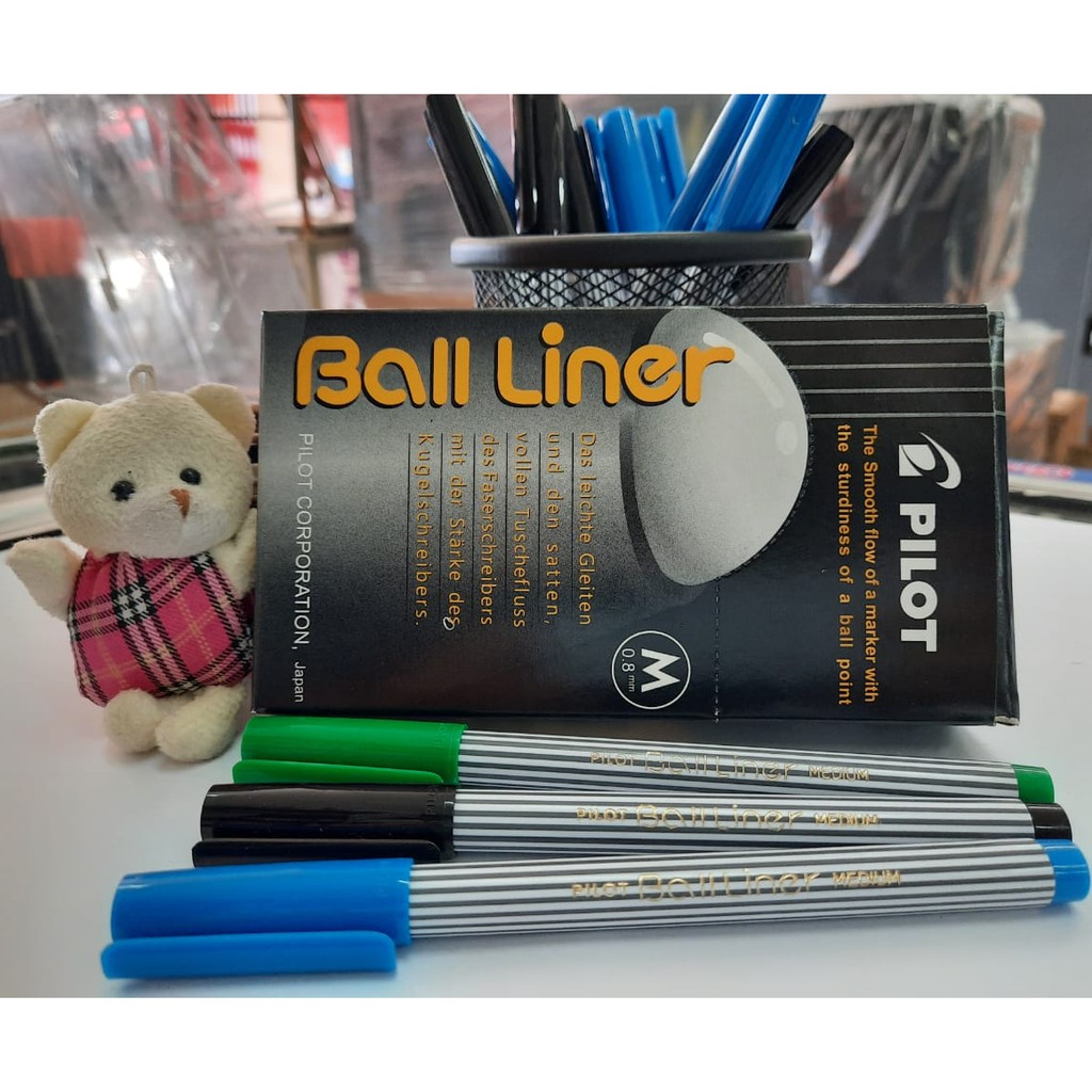 

Ballpoint Gel BALLINER PILOT Pulpen Gel Bolpoin Bolpen