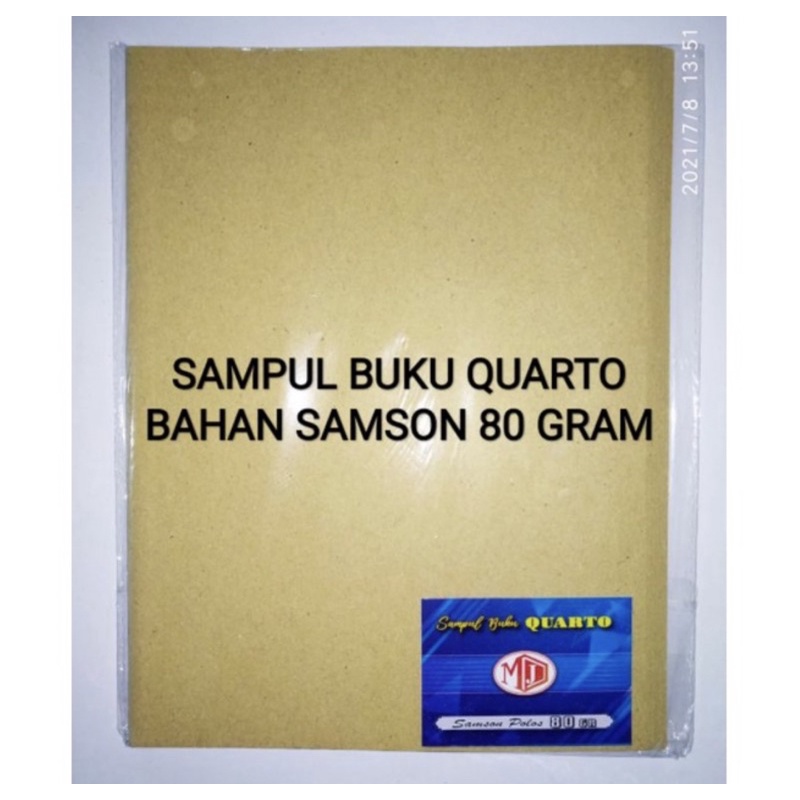 

Kertas sampul quarto Samson 80 Gram isi 20 lembar
