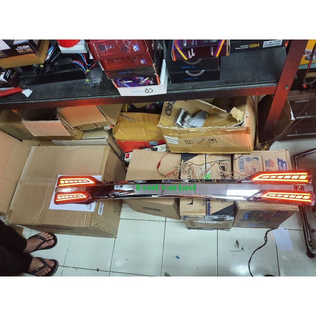 Paket Trunk Lid + Reflektor Model Ganti All New Avanza Xenia veloz2019