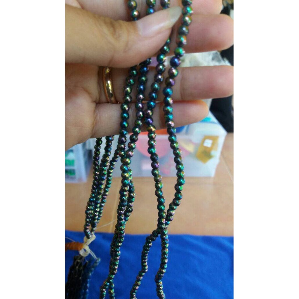 

Promo Manik Manik Plastik Bulat 2 mm Hitam Pelangi ( 1 renteng ) ( DAS )