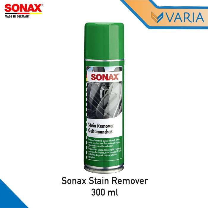 Sonax Stain Remover 300 ml Foam Upholstery Cleaner Noda Interior