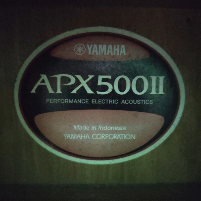 Gitar Yamaha APX 500 ii Original