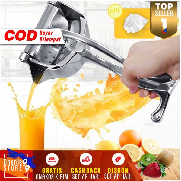 Alat Peras Jus Buah Juice Squeezer Peralatan Dapur Perasan Jeruk Lemon Tomat Fruit Alluminium Alloy