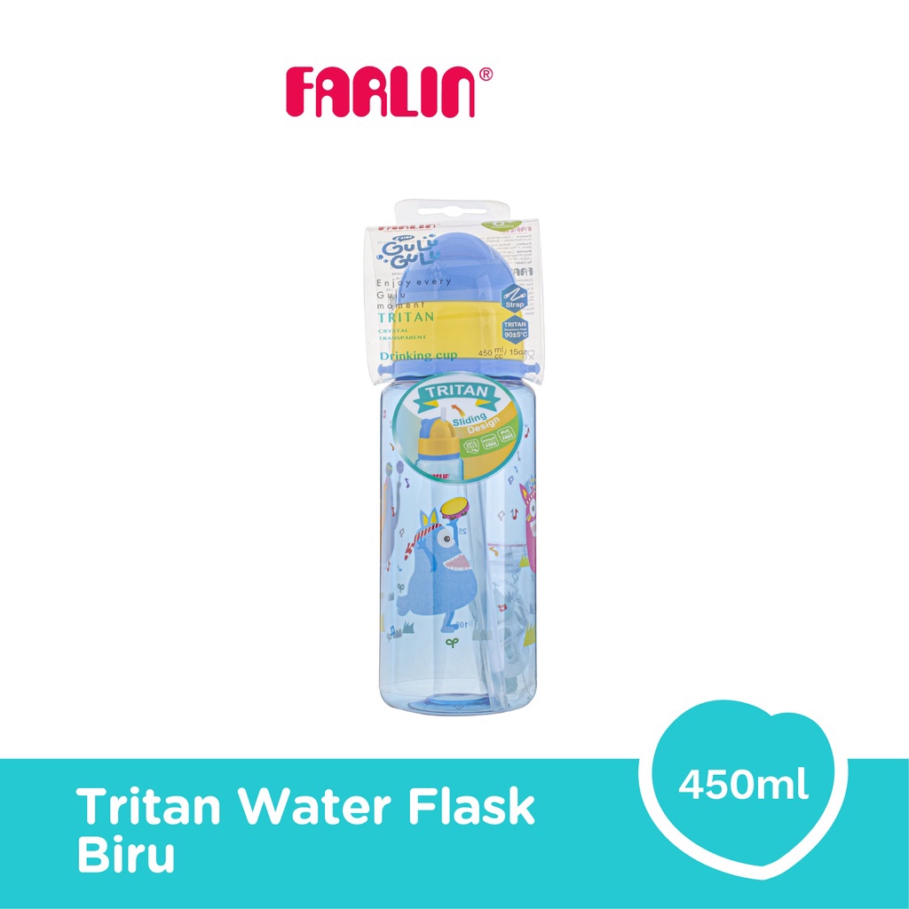 FARLIN TRITAN WATER FLASK 450ML