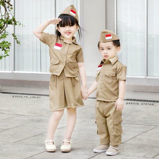 Baju Pejuang Anak | Baju Kostum Pejuang | Kostum pahlawan Anak | Kostum pahlawan Anak Unik | kostum 