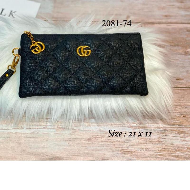 Mc Hpo wallet bahan bordir caviar, wp 20cm