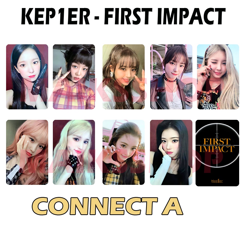 Kep1er First Impact Photocard Kpop