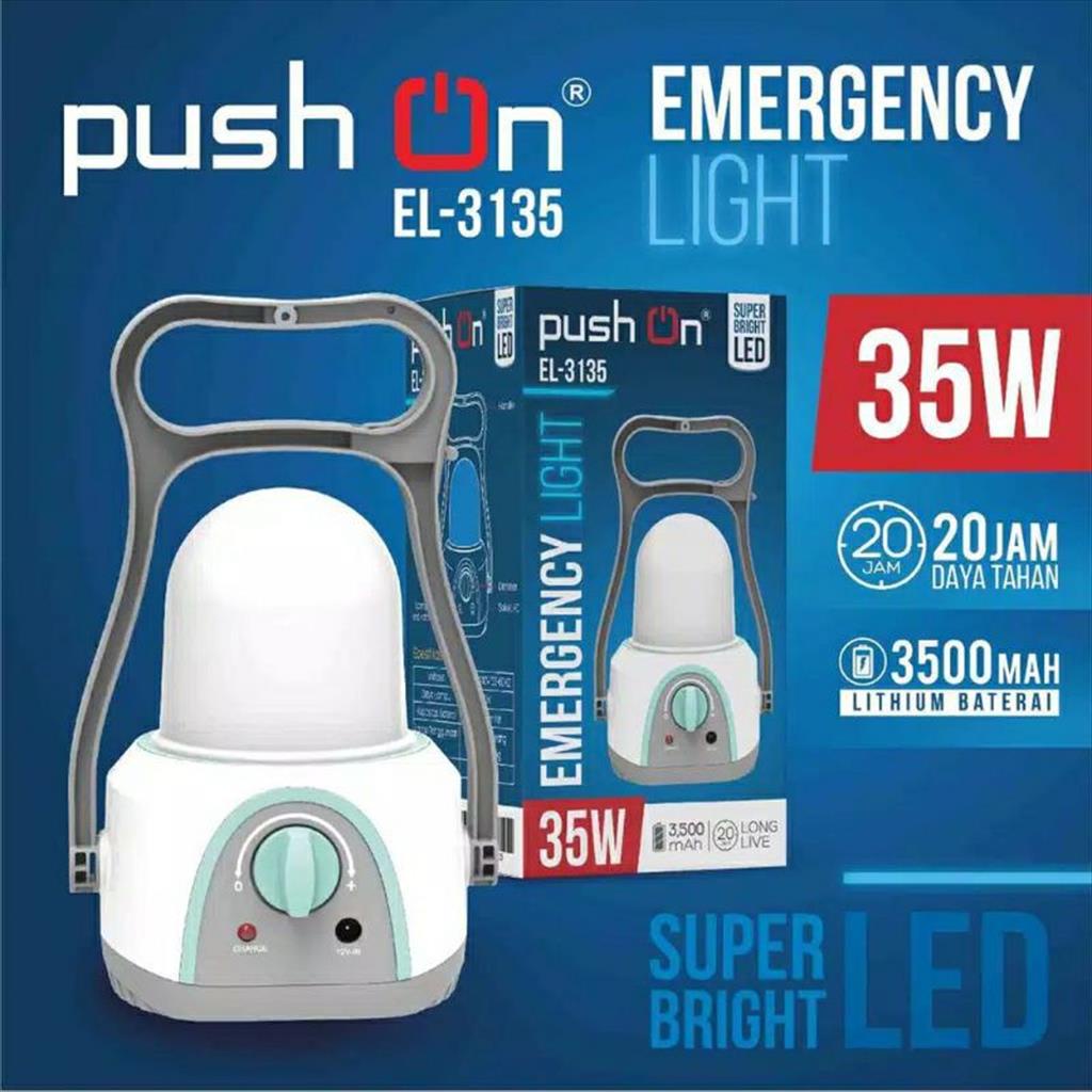 Lampu Emergency Dimmer PUSH ON El 313 35 Watt