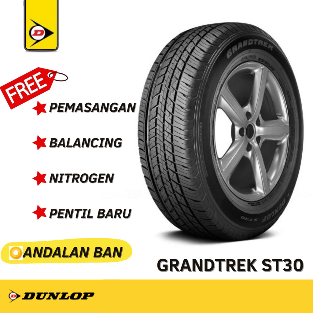 KUPON BAN DUNLOP 225/55 R19 ST30 NEW XTRAIL