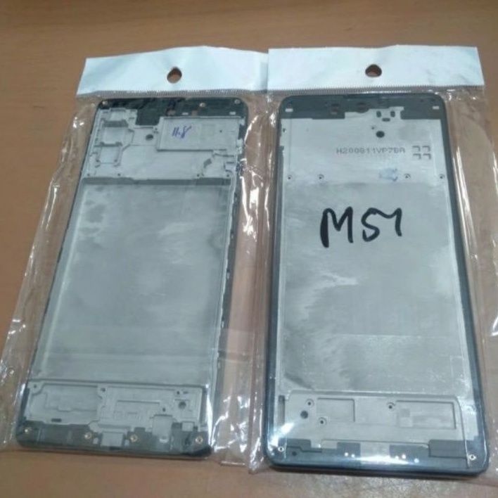 Frame Lcd / Tulang Lcd / Tulang Tengah / Tatakan Lcd Samsung M51 Original